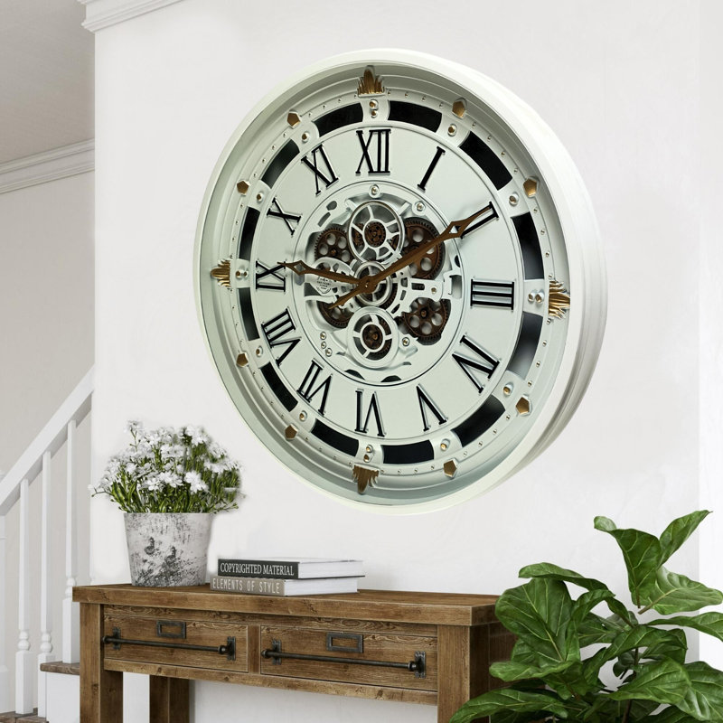 Wall Clock, White