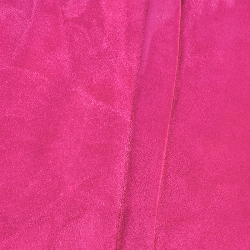 Fauteuil à billes cylindrique 4 pieds Michael, Polyester fuchsia