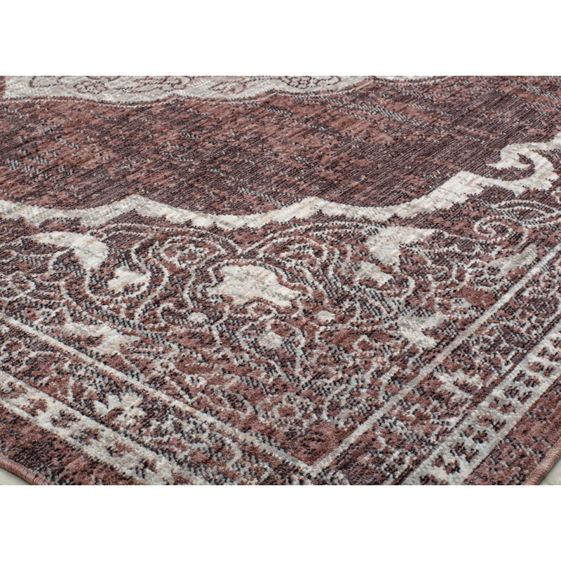 Tapis rétro Celestia Vintage, Rectangle 2 pi 6 po x 4 pi