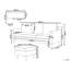 3 Seater Fabric Sofa