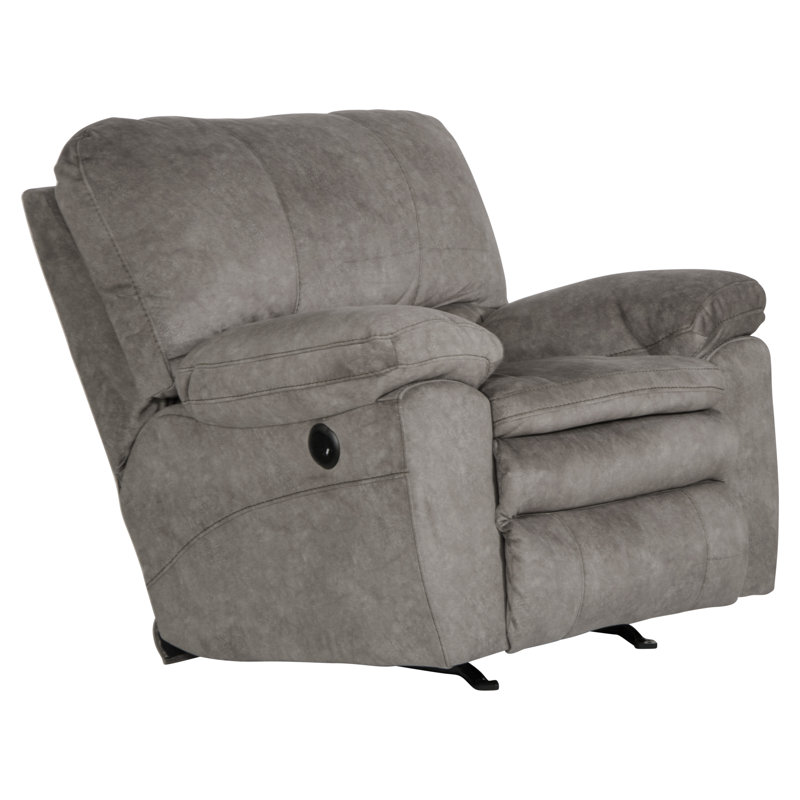 Fauteuil inclinable standard de 46,5 po Damales, Électrique, Polyester graphite