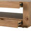 Table basse, finition chêne