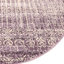 Tapis uni / rayé prune Desdemona