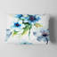 Coussin lombaire à fleurs d'été sans soudure