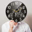 Horloge murale Naanle Chic Skull Guy