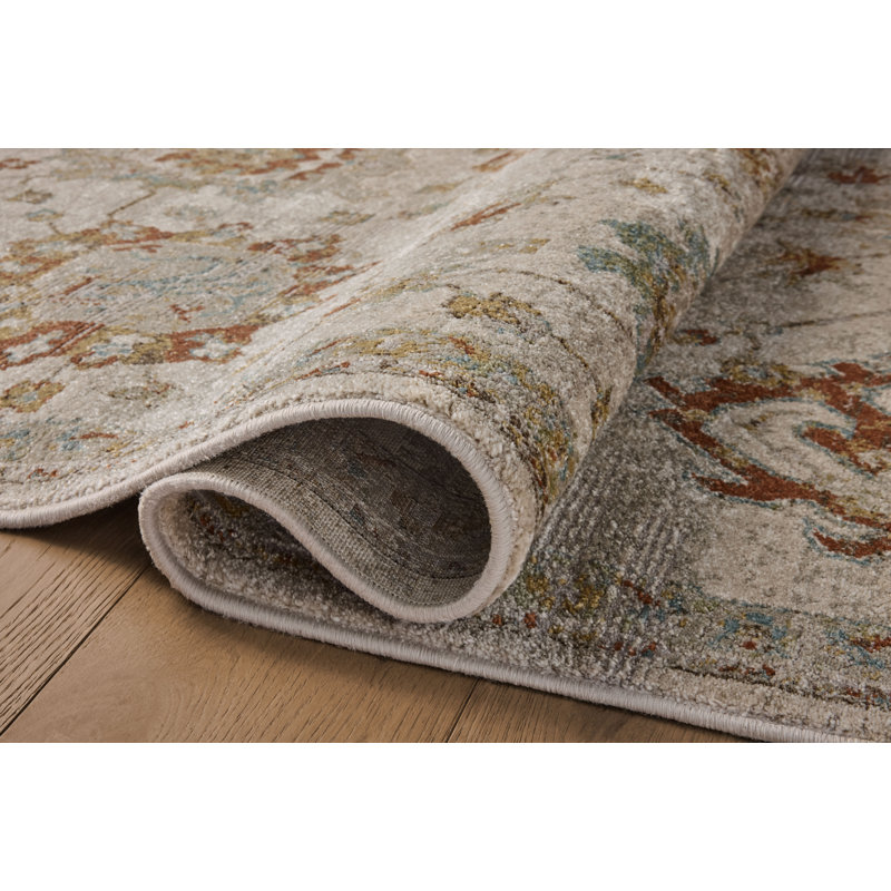 Tapis multicolore Magnolia Home par Joanna Gaines Mona, Rectangle 2 pi 6 po x 4 pi