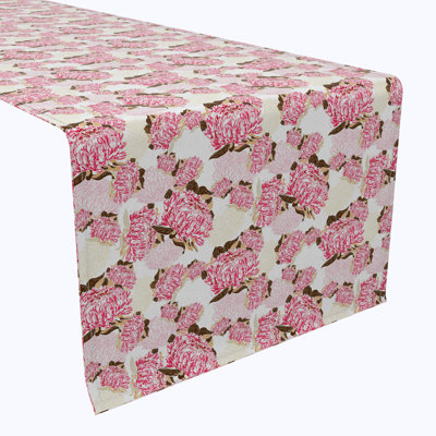 Table Runner, 100% Cotton, Floral 232