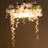 3 - Light Floral Chanddelier Dimmable