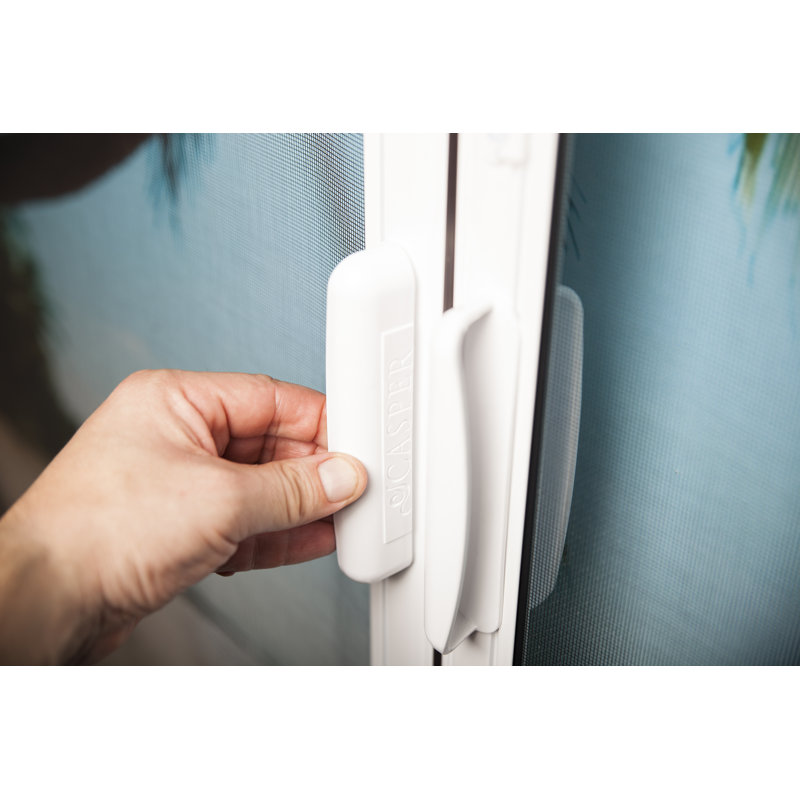 Écran rétractable pour porte simple, H 84 po x l 38 po, Brun
