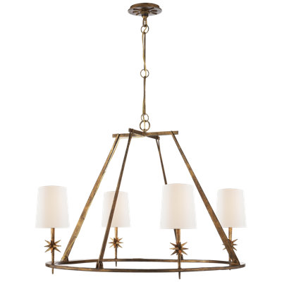 Ian K. Fowler Etoile Round Chandelier