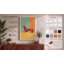Geometric Dachshund Modern - Wrapped Canvas-690380217-690380199