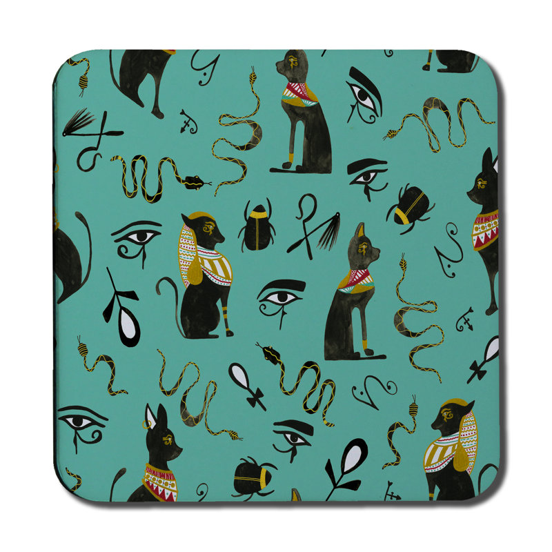 Square 6 Piece Coaster Set