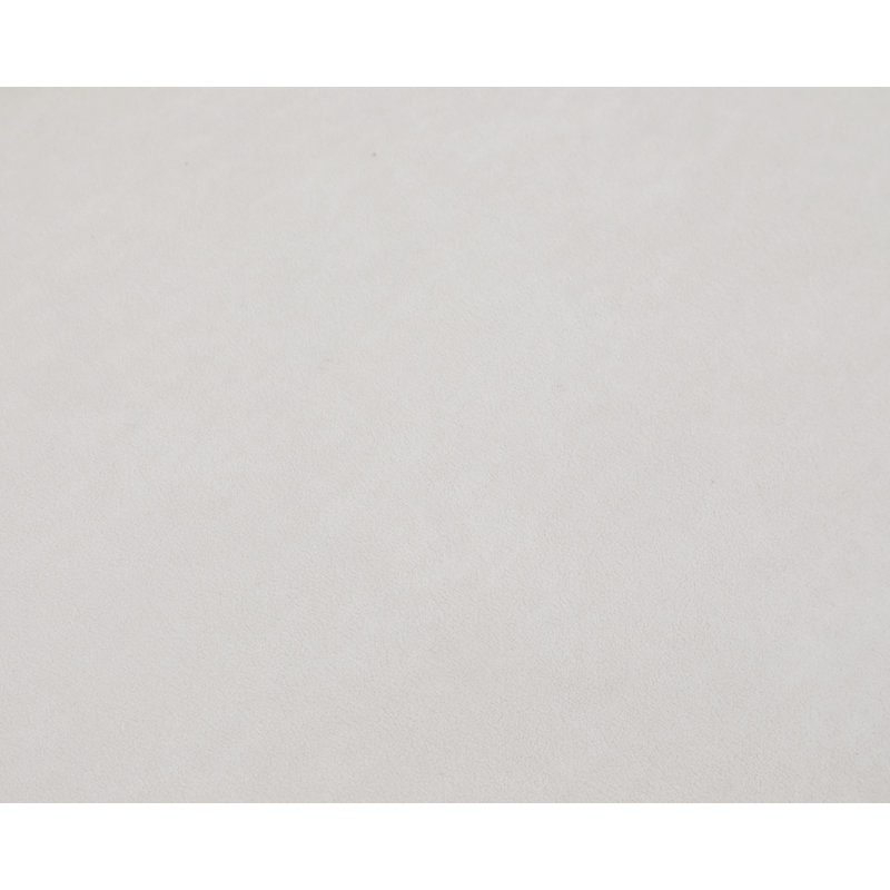 Canapé modulaire à accoudoirs carrés avec coussins réversibles Burrows, Velours crème, H 32 po x l 140 po x P 35 po