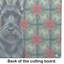 Scottish Terrier Christmas PoinsettIas Glass Cutting Board