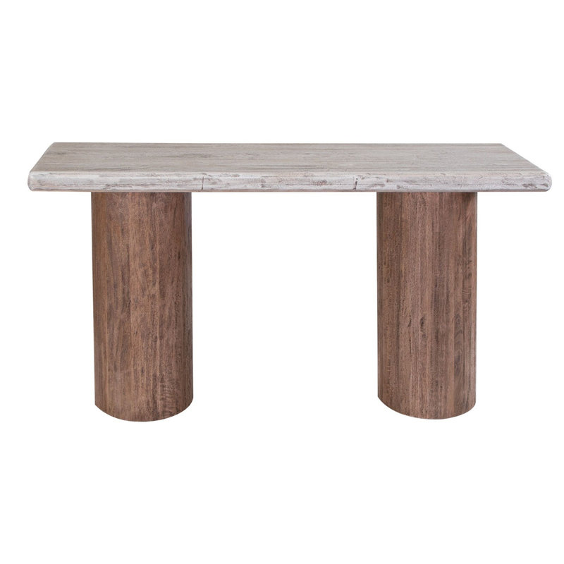 Console en bois massif Gaudencio