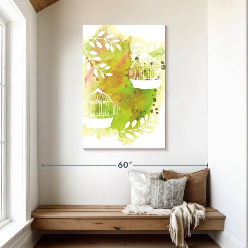 Birds Cage, 45" H x 30" W