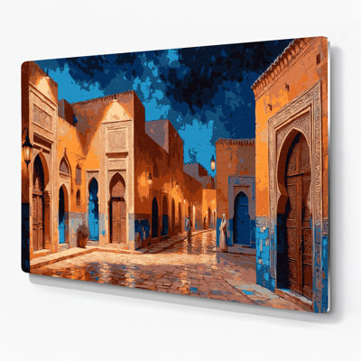 Art urbain, villes, Casablanca, Maroc, brun