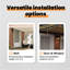 Ebern Designs Polyester Cover Retractable Patio Awning-946425494-946425489