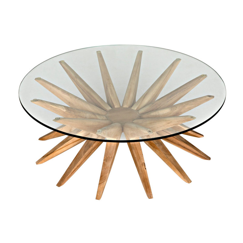 Waldo Glass Coffee Table