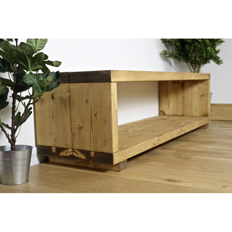 Del Norte Unfinished TV Stand for TVs up to 43", 40cm H x 140cm L x 40cm W