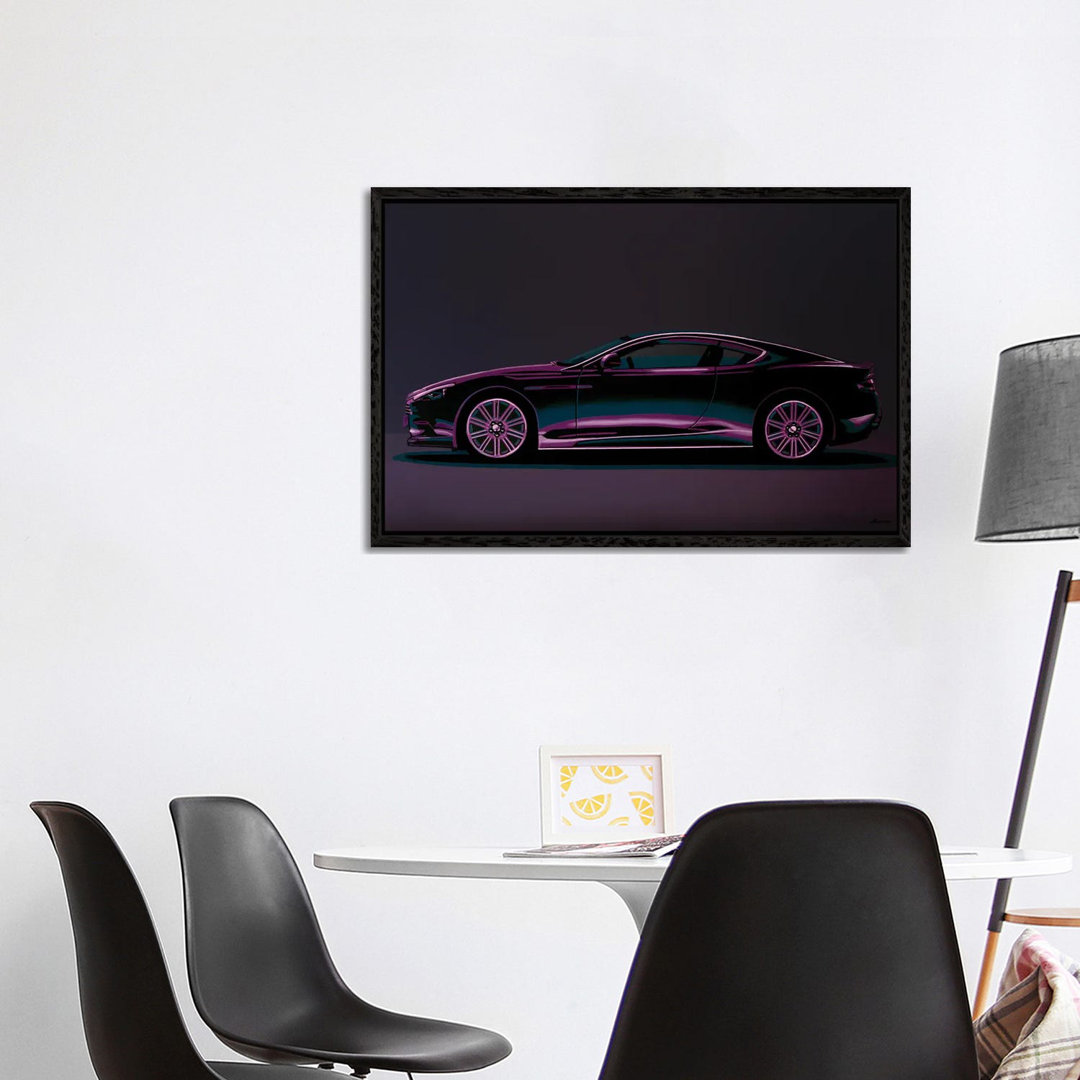 Aston Martin DBS V12 2007 by Paul Meijering - Print on Canvas