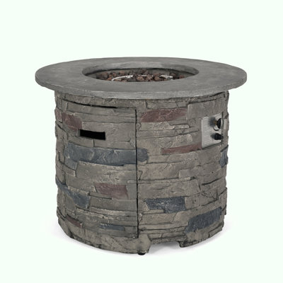 Outdoor 32" Round MgO Propane Fire Pit