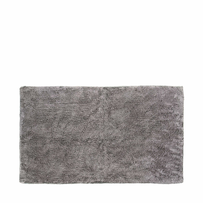Satellite Taupe Braided Cotton Reversible Bath Mat 39" x 24"