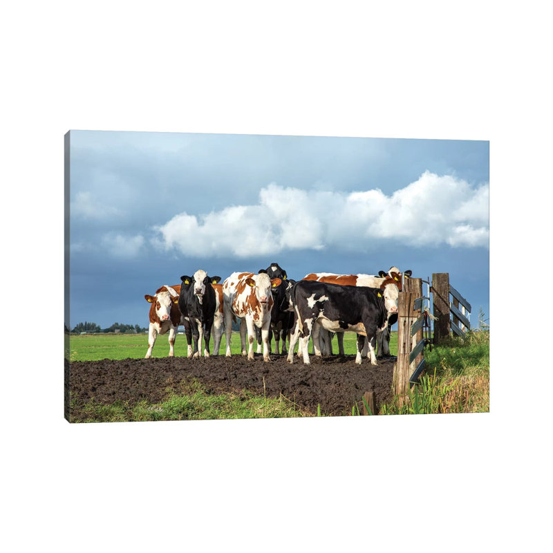 Waiting At The Gate by Clara Bastian - Wrapped Canvas Print, 101.6 cm H x 66.04 cm W x 1.91 cm D