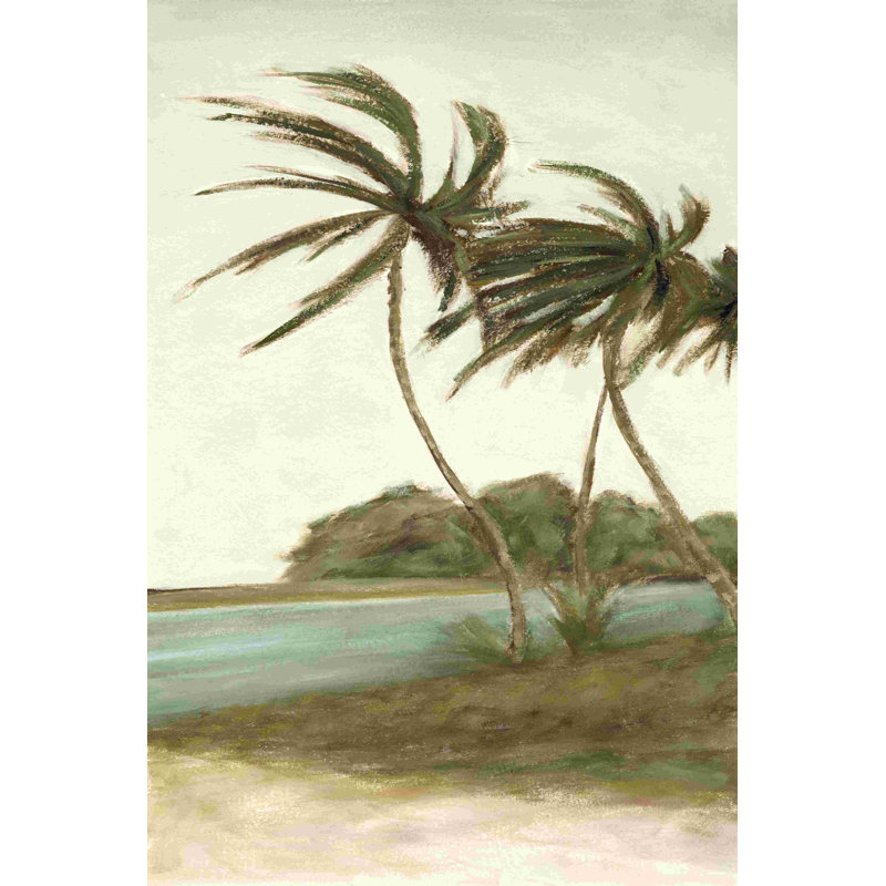 Trishs Palms II, H 18 po x l 12 po