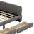 Upholstered Platform Bed With USB And 2 Drawers-1755964511