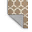 Tapis gris en treillis lavable à la machine-127903025