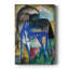 Deux ânes bleus - toile tendue par Franz Marc-1413607613