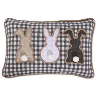  Housse de coussin rectangulaire en polyester
