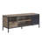 Versatile Rustic TV Stand With Multiple Compartments For Enhanced Storage