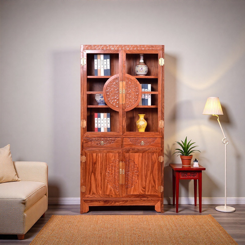 Nouvelle bibliothèque de style simple rétro chinois