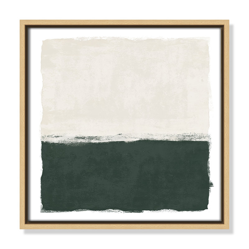 «Primal Forest II - Square Vesrion Print» par Natalie Carpentieri, Naturel, H 13,5 po x l 13,5 po