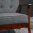 Davione Upholstered 45'' Loveseat
