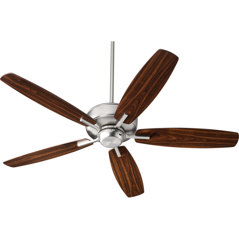 Lancaster 52'' Ceiling Fan, Satin Nickel
