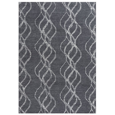 Synae Wool Geometric Indoor Rug