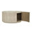 Castile Round Coffee Table With 1-Door