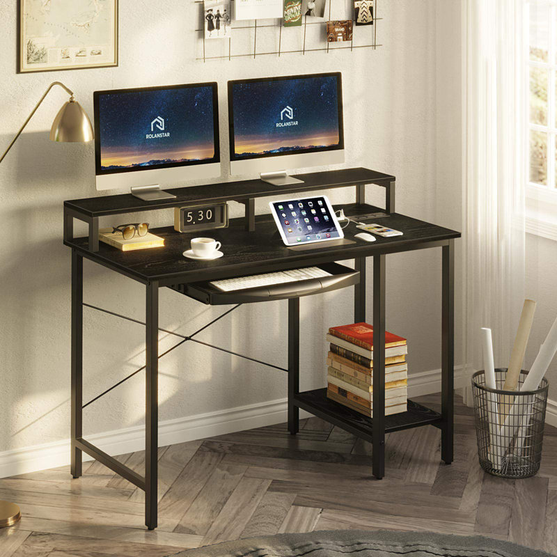 Bureau 47,2 po Alisme, Noir