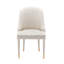 Chaise rembourrée en velours Sudie-2121664685