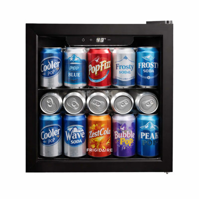 Frigidaire 1.6 cu. ft. Glass Door Compact Beverage Refrigerator — FIN-0018600 | Fridge.com