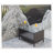 Emilene Glass Top Coffee Table