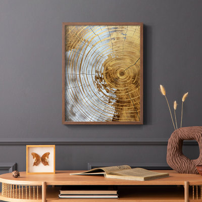 ABSTRACT Series CLV - reproduction encadrée de qualité supérieure - prête à être accrochée - aucun clou requis AAI400492