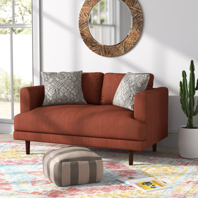 Drews 57.9'' Corduroy Loveseat
