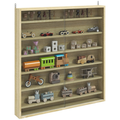 Glass 80 cm W Display Cabinet