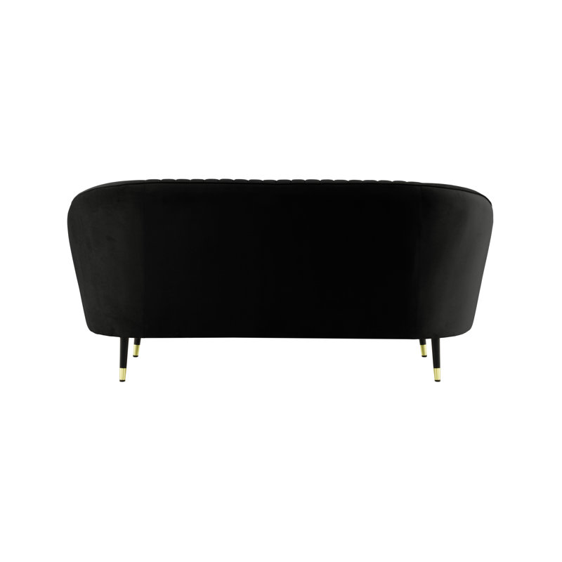 Rubio 2 Seater Sofa, Black