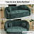 Compression Multifunctional Sofas, 86 Inch Chenille Modern Home Recliner