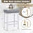 Backless Counter Stool with Metal Frame-1328672515-1328672543